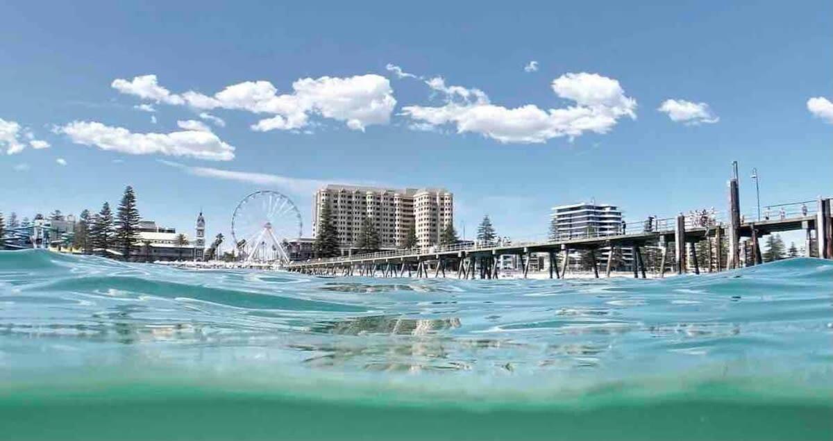 Glenelg Oasis, Pool, Gym, Spa & Sauna, Free Parking, City Views Exterior foto